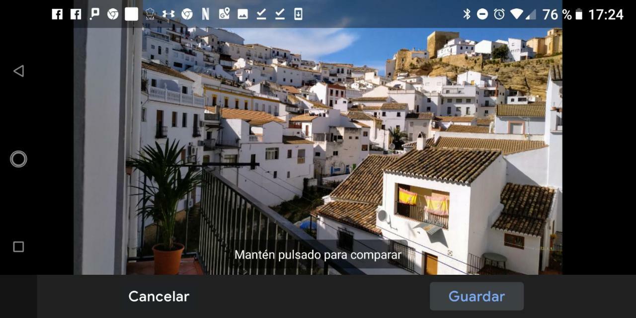 Apartamento con vistas al rio Appartamento Setenil De Las Bodegas Esterno foto