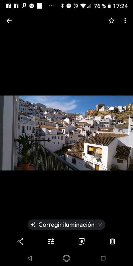 Apartamento con vistas al rio Appartamento Setenil De Las Bodegas Esterno foto